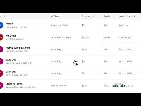Manually Adding Affiliates, Referrals, or Sales
