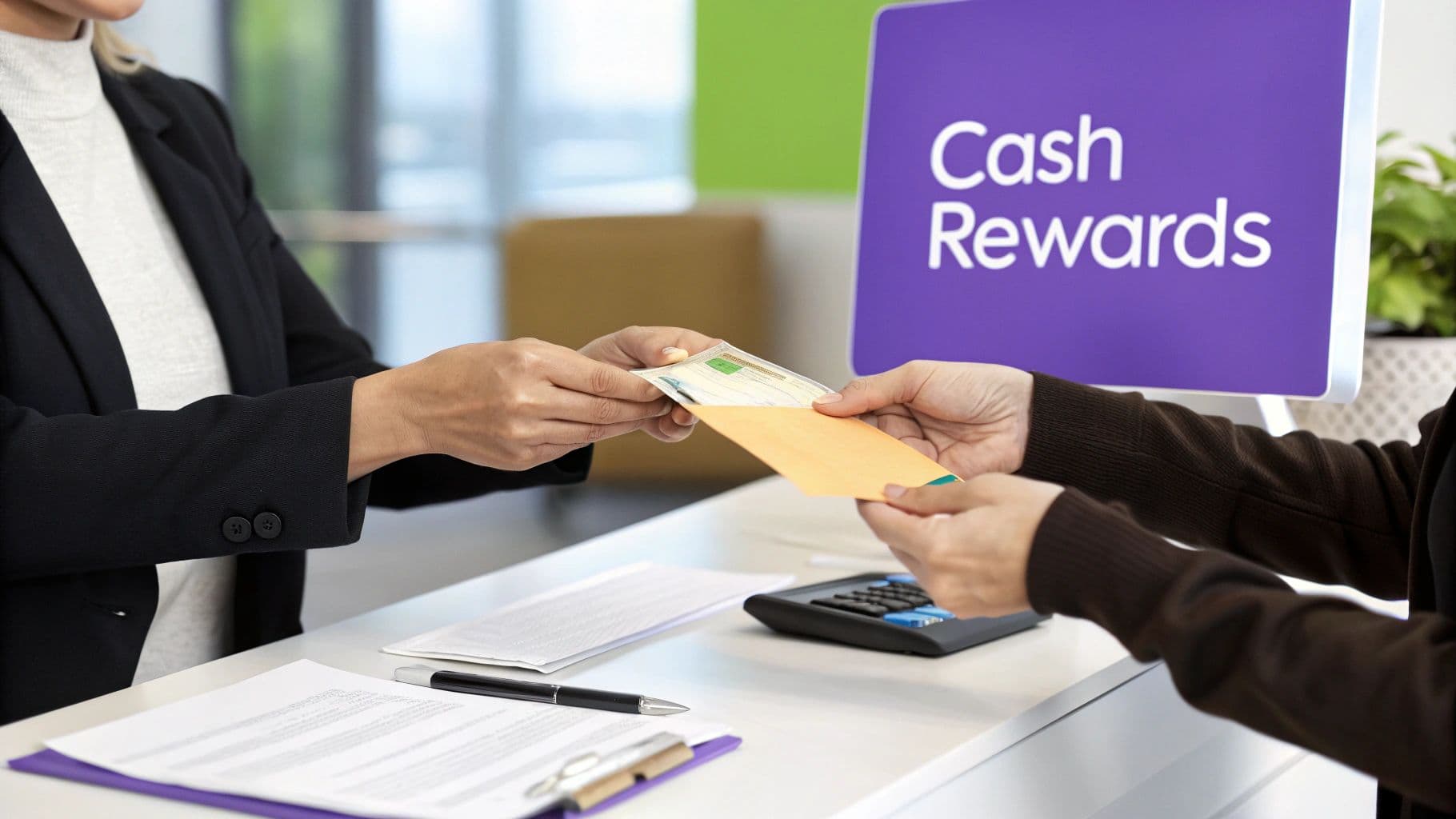 Double-Sided Cash Rewards Program